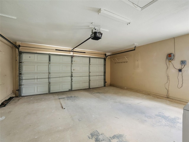 17 Pecan Run Hbr, Ocala, FL 34472 - garage with a garage door opener and electric panel