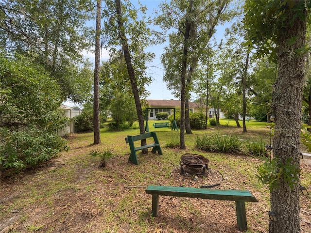 17 Pecan Run Hbr, Ocala, FL 34472 - view of property's community with a fire pit
