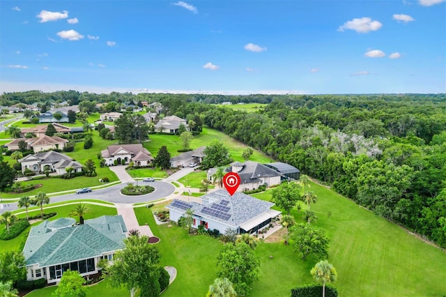 5233 Fountain Walk, Lady Lake, FL 32159 - aerial view of a forest