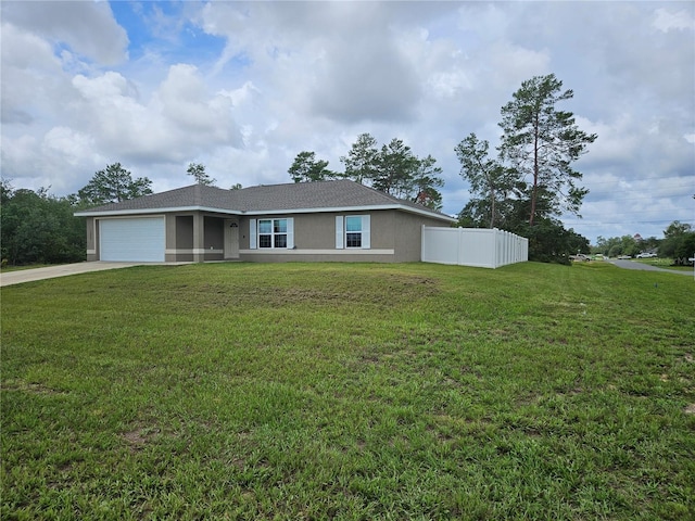 2494 SW 170th Loop, Ocala, FL 34473 - single story home with a garage, concrete driveway, and stucco siding