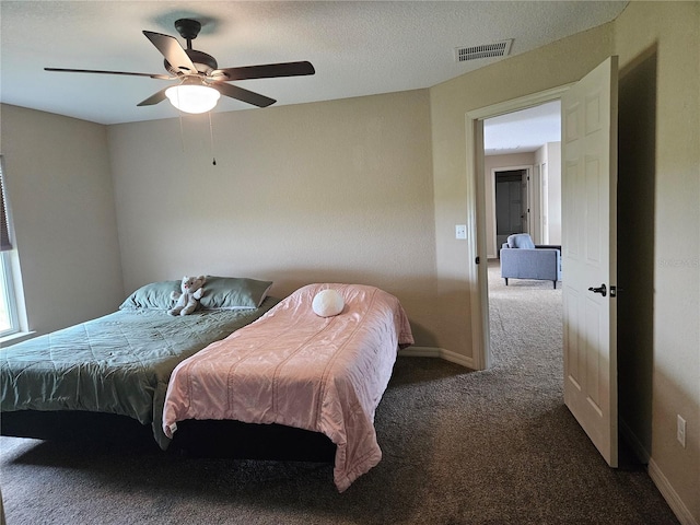 2494 SW 170th Loop, Ocala, FL 34473 - bedroom with carpet and a ceiling fan