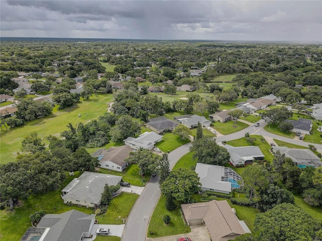 13006 Pebble Beach Cir, Hudson, FL 34667 - aerial perspective of suburban area