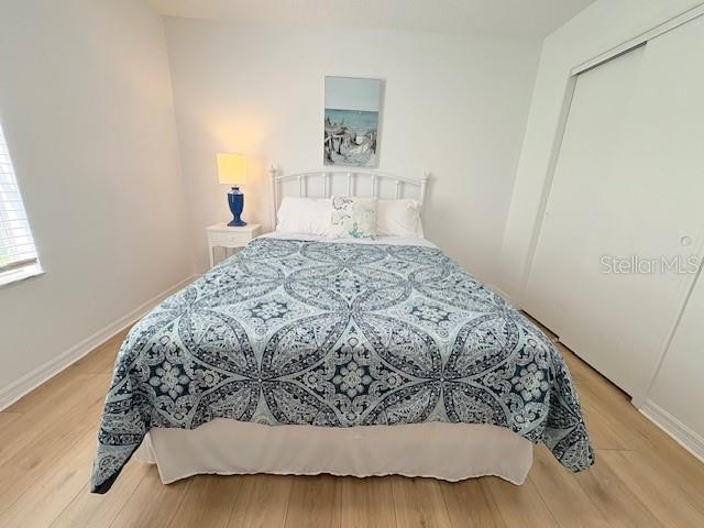 528 Valencia Pl, Lady Lake, FL 32159 - bedroom with wood finished floors and a closet