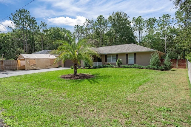 3224 E Davis Ln Unit 29, Inverness, FL 34453 - ranch-style house with an attached garage, driveway, and stucco siding