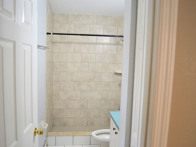 254 Marion Oaks Mnr, Ocala, FL 34473 - full bath featuring a shower stall and vanity