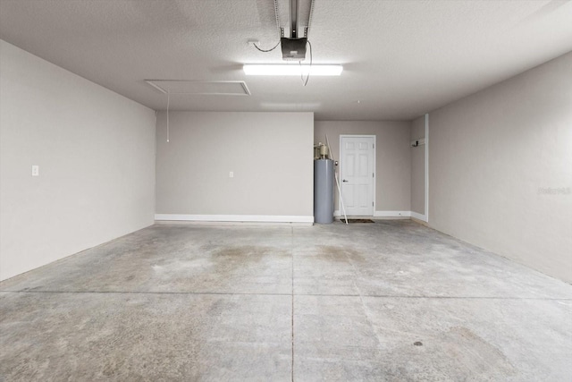 837 E Epsom Ct, Hernando, FL 34442 - garage featuring a garage door opener and gas water heater