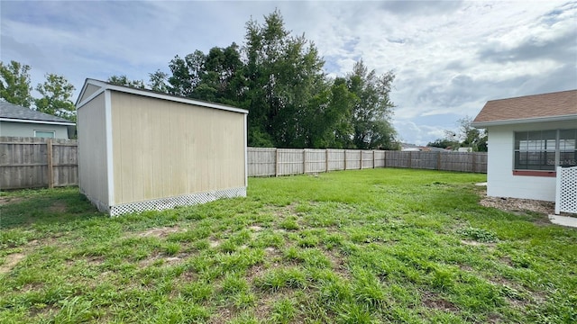 15091 SW 35th Cir, Ocala, FL 34473 - fenced backyard with a shed