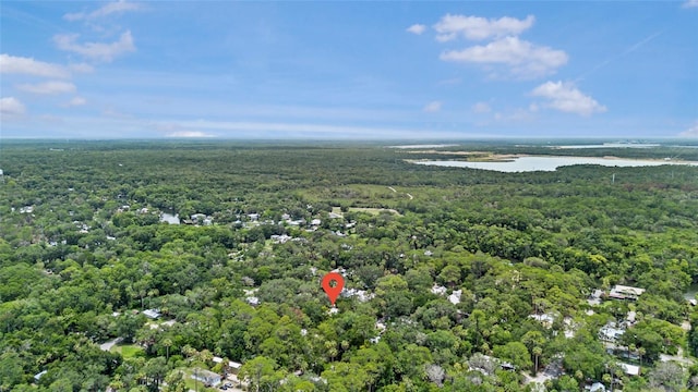 11 62nd St, Yankeetown, FL 34498 - aerial view of a forest and a large body of water