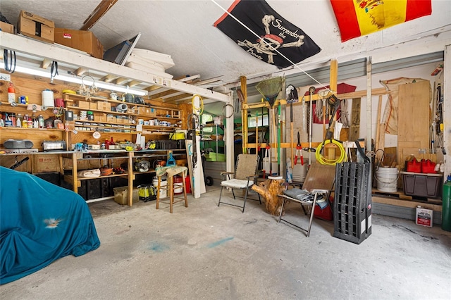 11 62nd St, Yankeetown, FL 34498 - garage with a workshop area
