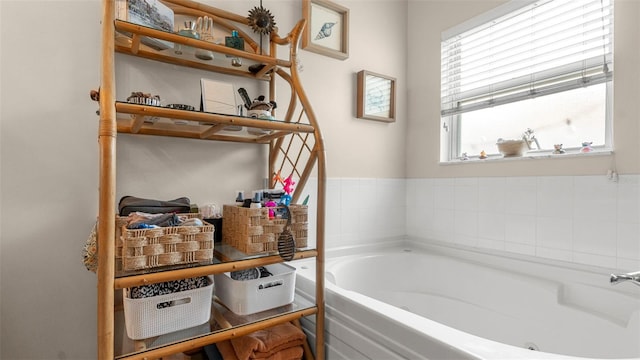 705 Guava Dr, Saint Augustine, FL 32095 - full bathroom featuring plenty of natural light and a garden tub