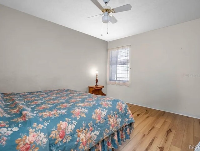 210 E Glassboro Ct Unit 6A, Hernando, FL 34442 - bedroom featuring wood finished floors and a ceiling fan