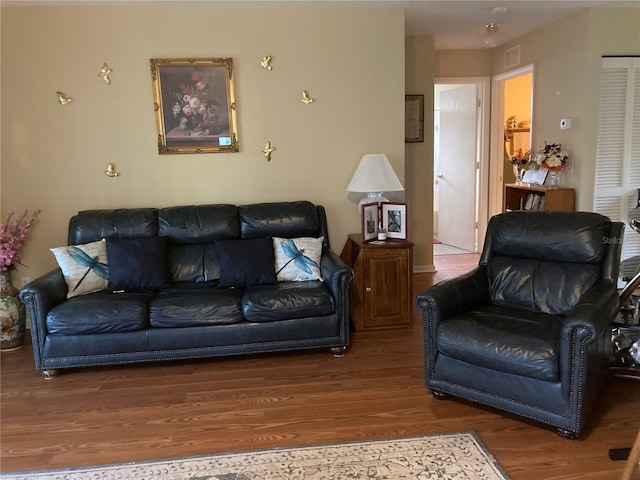 9771 SW 97th Ln, Ocala, FL 34481 - living area featuring wood finished floors