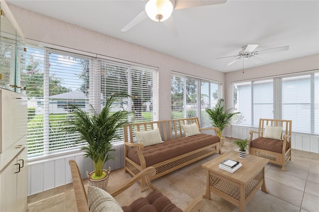 9117 SW 93rd Cir, Ocala, FL 34481 - sunroom featuring healthy amount of natural light and tile patterned floors