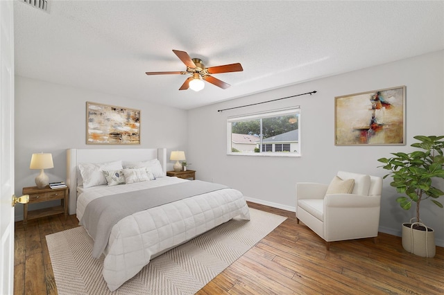 9117 SW 93rd Cir, Ocala, FL 34481 - bedroom featuring hardwood / wood-style flooring and ceiling fan