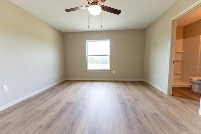 21 Locust Loop Radl, Ocala, FL 34472 - empty room with light wood-style flooring and a ceiling fan