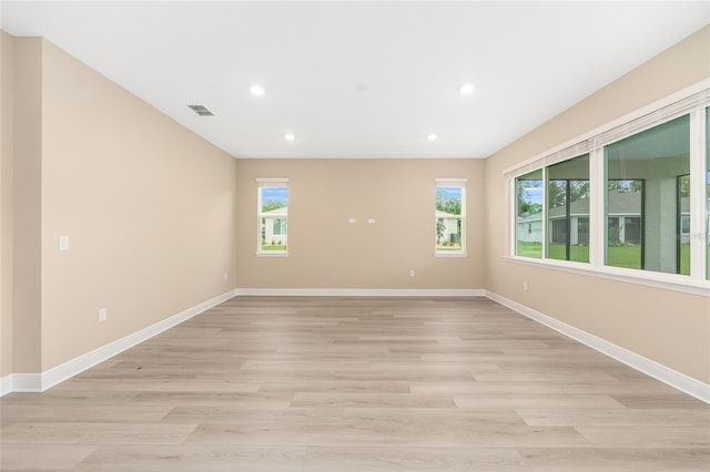 10833 SW 101st Loop, Ocala, FL 34481 - unfurnished room featuring recessed lighting and light wood-style floors