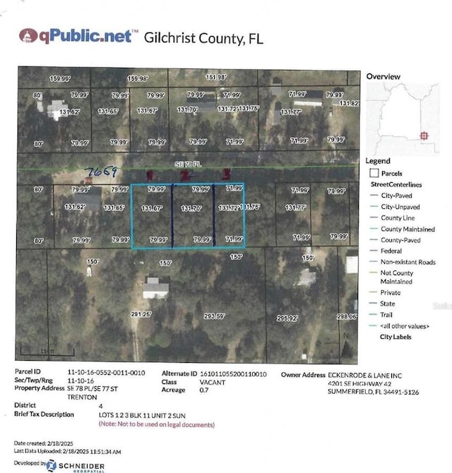 0 SE 78th Pl, Trenton, FL 32693