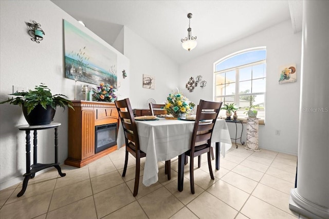 19583 SW 77th Loop, Dunnellon, FL 34432 - dining space with light tile patterned floors