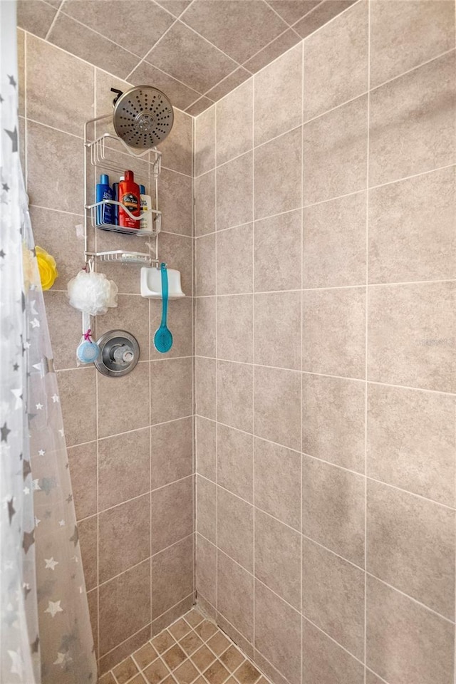 2587 W Angola Dr, Beverly Hills, FL 34465 - full bath with a tile shower