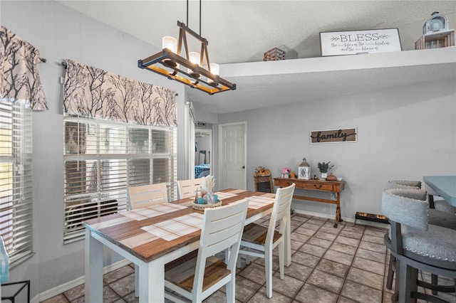 2685 W Apricot Dr, Beverly Hills, FL 34465 - dining area featuring a chandelier and baseboards