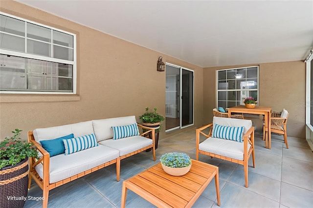 2105 E Dearborn Dr, Hernando, FL 34442 - view of patio / terrace with an outdoor living space