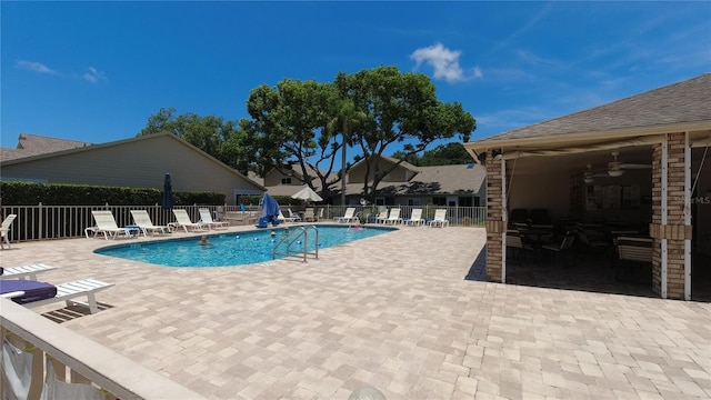 6421 Remus Dr, New Port Richey, FL 34653 - community pool with a patio