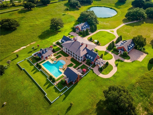 17800 SE 237th Ct, Umatilla, FL 32784 - bird's eye view of a nearby body of water and a pool