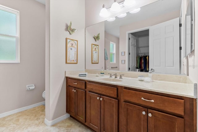9251 SW 94th Loop, Ocala, FL 34481 - bathroom featuring vanity and tile patterned flooring