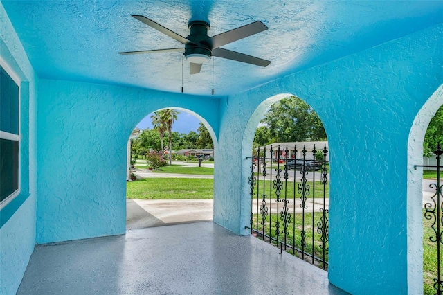 231 S Barbour St, Beverly Hills, FL 34465 - view of patio with a ceiling fan