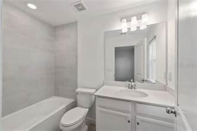 3409 SW 34th Ave Circle Unit 5, Ocala, FL 34474 - full bathroom with vanity and tub / shower combination