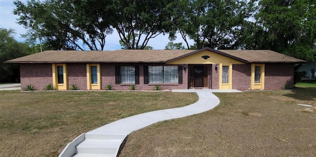 406WRIGHTST Wright St, Inverness, FL 34452 - single story home featuring brick siding and a front yard