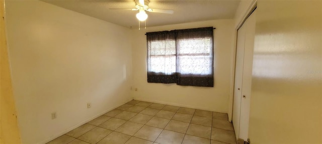 406WRIGHTST Wright St, Inverness, FL 34452 - empty room with a ceiling fan and light tile patterned flooring