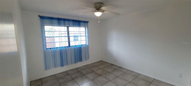 406WRIGHTST Wright St, Inverness, FL 34452 - spare room with a ceiling fan and light tile patterned flooring
