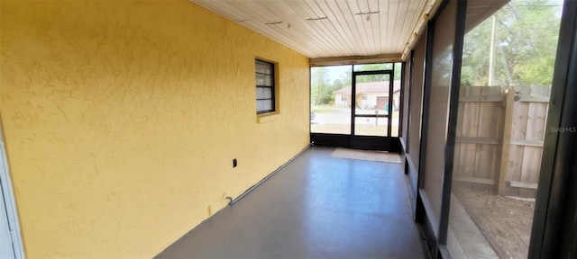 406WRIGHTST Wright St, Inverness, FL 34452 - view of unfurnished sunroom