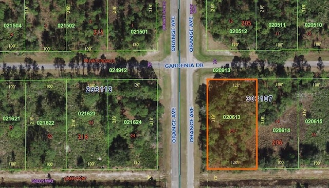 723 Gardenia Dr, Indian Lake Estates FL, 33855 land for sale