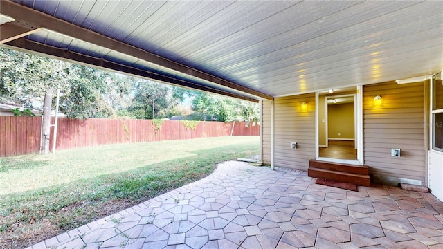 view of patio / terrace