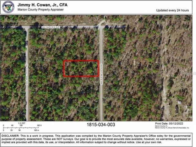 LOT13 NW Hemlock Ave, Dunnellon FL, 34432 land for sale