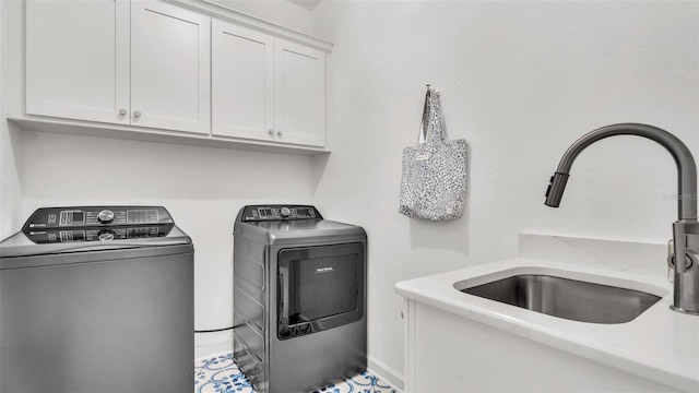 2300 N Scenic Hwy Unit 111, Lake Wales, FL 33898 - washroom with cabinet space and washer and clothes dryer