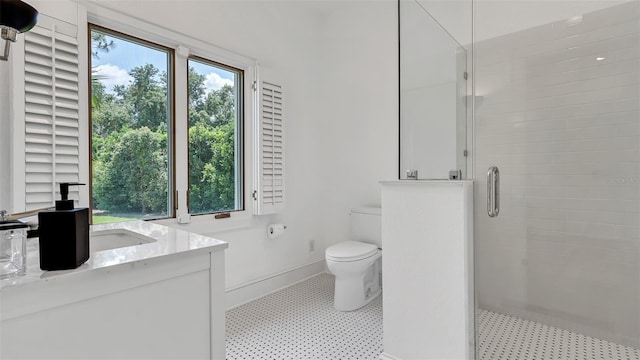 2300 N Scenic Hwy Unit 111, Lake Wales, FL 33898 - bathroom featuring a stall shower and vanity