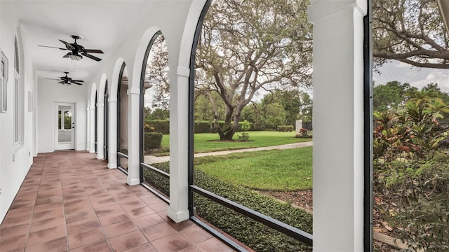 2300 N Scenic Hwy Unit 111, Lake Wales, FL 33898 - view of unfurnished sunroom