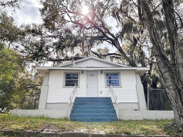 view of bungalow-style house