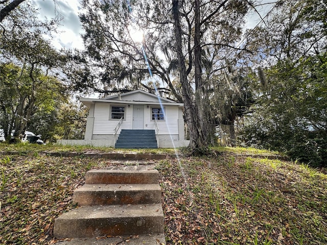 view of bungalow