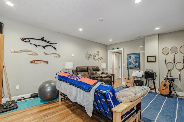 interior space featuring hardwood / wood-style flooring
