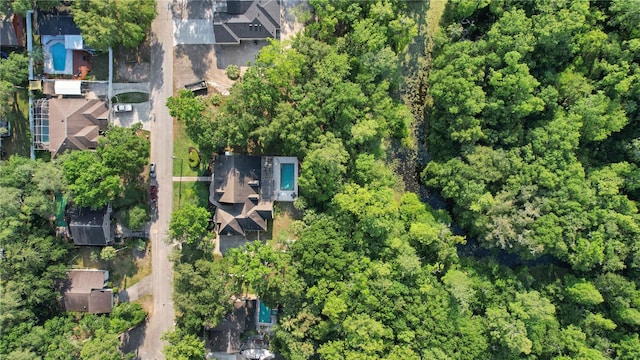 8608 Poinsettia Dr, Temple Terrace, FL 33637 - view of birds eye view of property