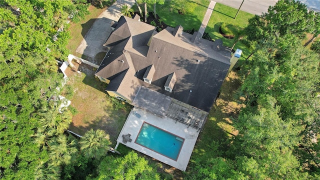 8608 Poinsettia Dr, Temple Terrace, FL 33637 - view of bird's eye view