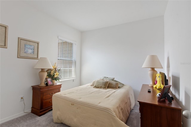 bedroom with carpet flooring