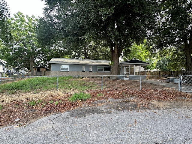 view of front of house