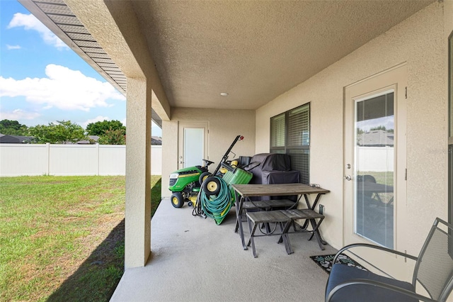 view of patio