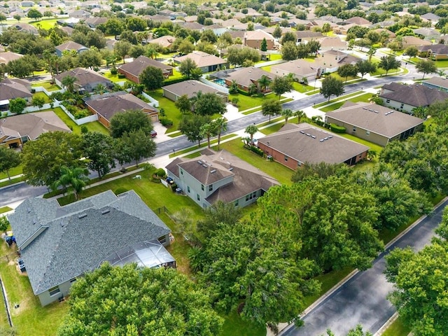 birds eye view of property featuring a residential view