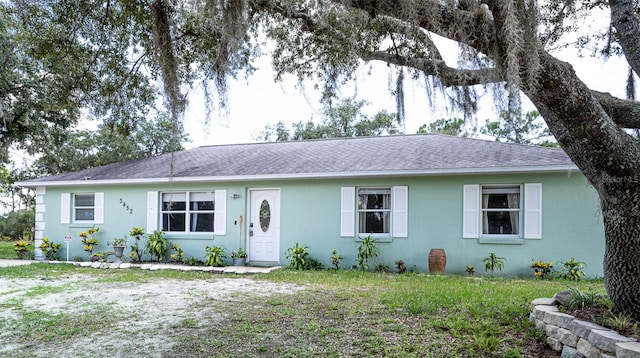 view of ranch-style home